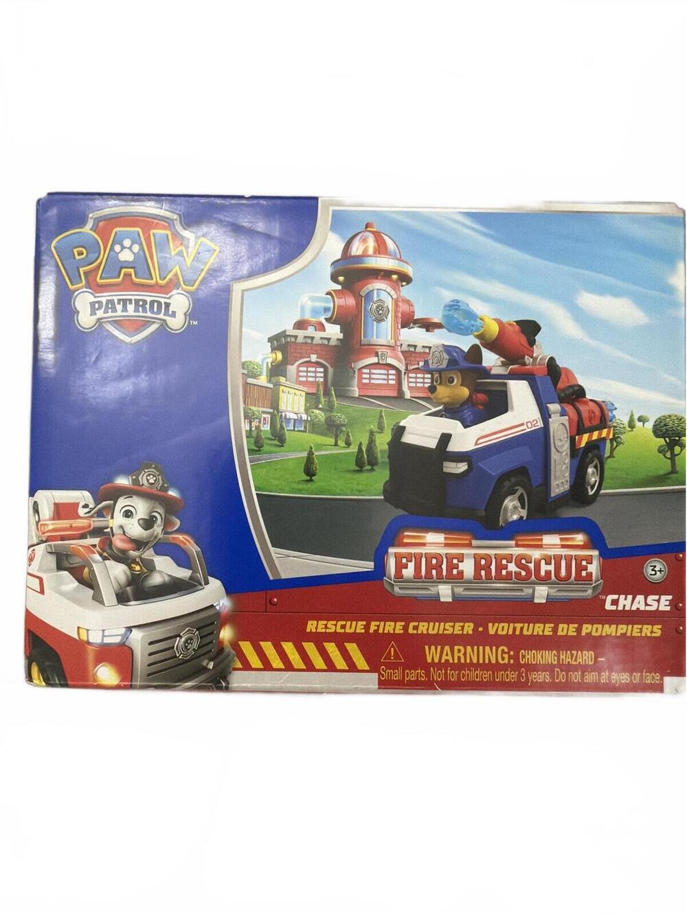 PAW Patrol Fire Rescue Chase Fire Cruiser Toy Vehicle
